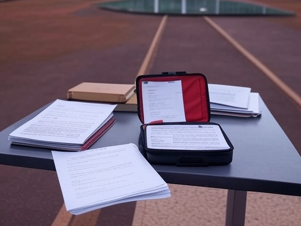 Edifício da CLDF em Brasília com pilhas de documentos simbolizando burocracia em lei sobre primeiros socorros em concursos no DF.