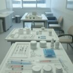 Clínica de estética em Brasília com portas fechadas, representando falhas na regulamentação da enfermagem estética no DF.