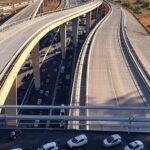 Viaduto de R$ 30,9 milhões aliviando tráfego entre Recanto das Emas e Riacho Fundo II no DF.