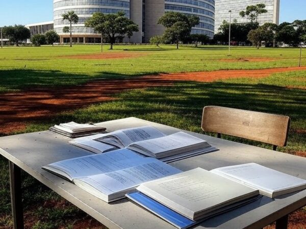 Campus universitário em Brasília representando bolsas de graduação oferecidas pelo GDF no UDF.