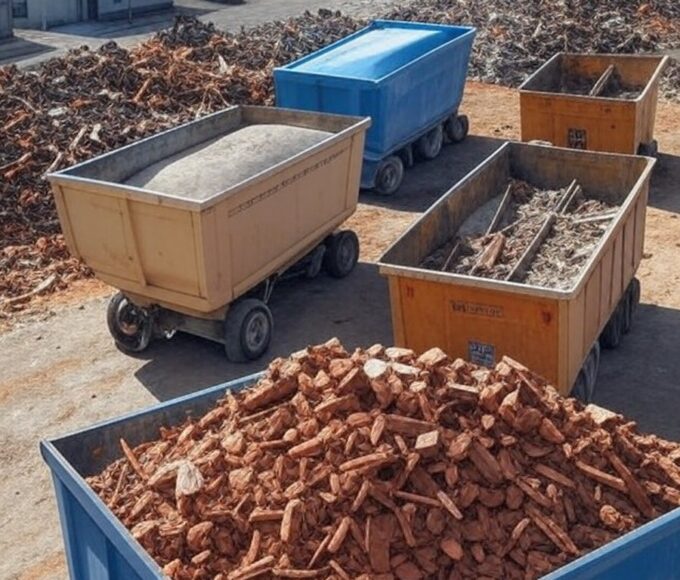 Ponto de coleta de entulhos inaugurado pelo GDF em Riacho Fundo II para combater descarte irregular de resíduos.