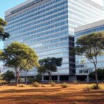 Edifício do Inep em Brasília representando divulgação de notas do Enem 2025.