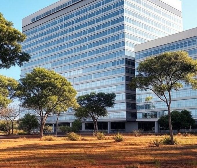 Edifício do Inep em Brasília representando divulgação de notas do Enem 2025.