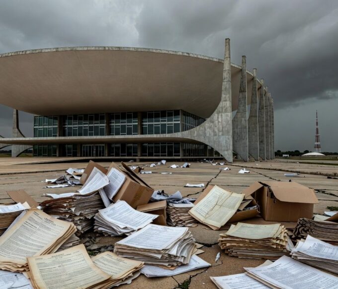 Edifício da Câmara Legislativa do Distrito Federal em Brasília, representando falhas na defesa de mulheres e idosos.