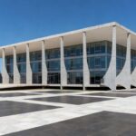 Edifício do Tribunal de Justiça do Distrito Federal em Brasília, simbolizando formação de lista sêxtupla para vaga de desembargador pelo MPDFT.