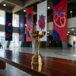 Laboratório de pesquisa médica em Brasília, simbolizando estudo sobre doação de órgãos e prêmios em congressos de transplantes.