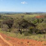 Paisagem natural em Brazlândia para criação de parque de 1.600 hectares pelo Instituto Brasília Ambiental.