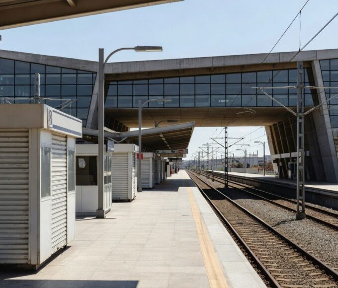 Estação de metrô no DF com quiosques para concessão em Samambaia e Ceilândia Centro.