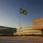 Edifício da CLDF em Brasília durante aprovação de indicação para presidência do IgesDF