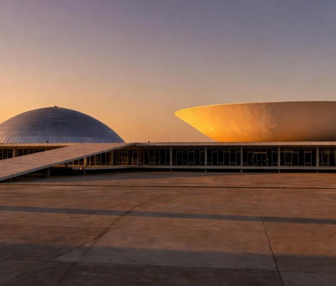 Fachada do Palácio do Buriti em Brasília simbolizando autonomia governamental