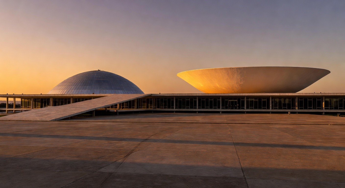 Fachada do Palácio do Buriti em Brasília simbolizando autonomia governamental