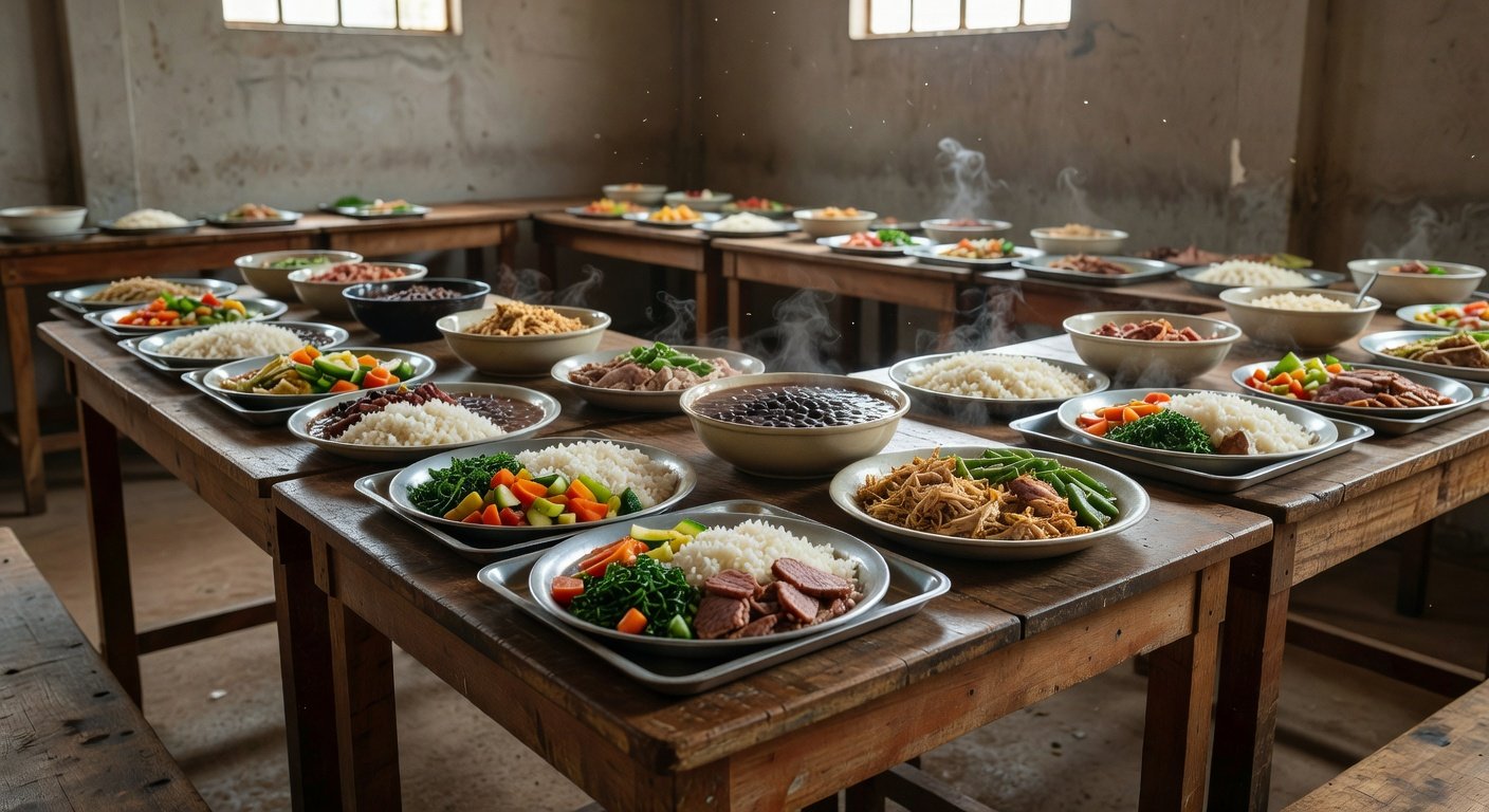 Restaurante comunitário reformado pelo GDF em Brasília
