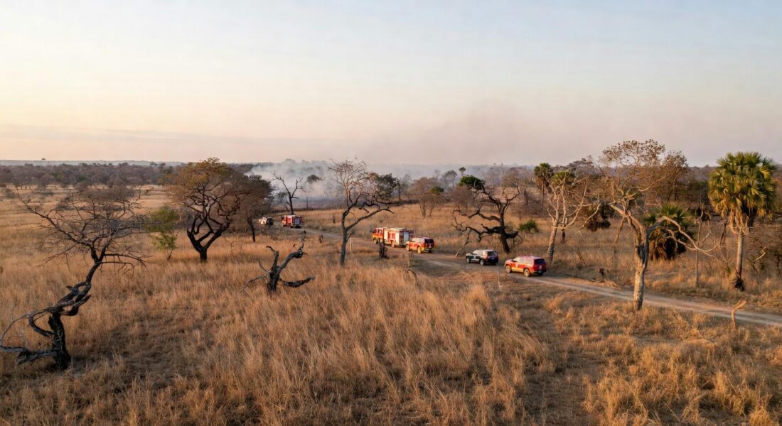 Operação Verde Vivo no Cerrado do DF para combate a incêndios