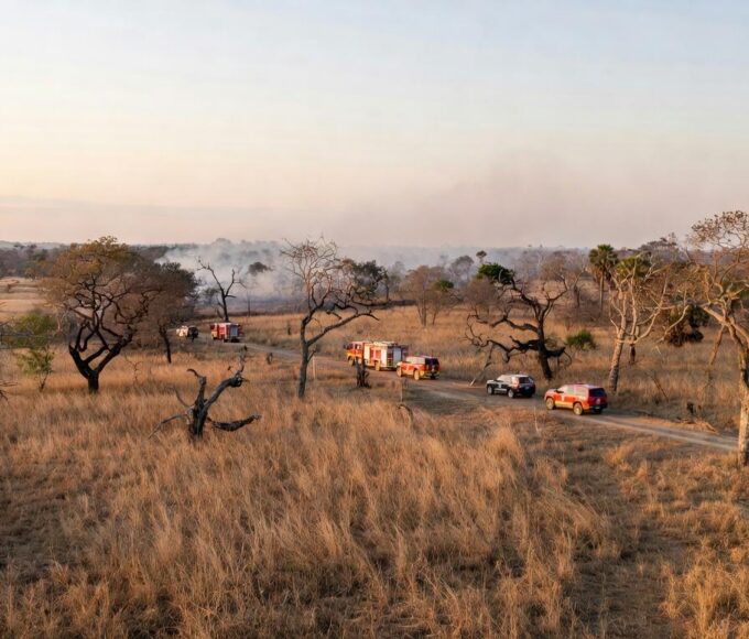 Operação Verde Vivo no Cerrado do DF para combate a incêndios