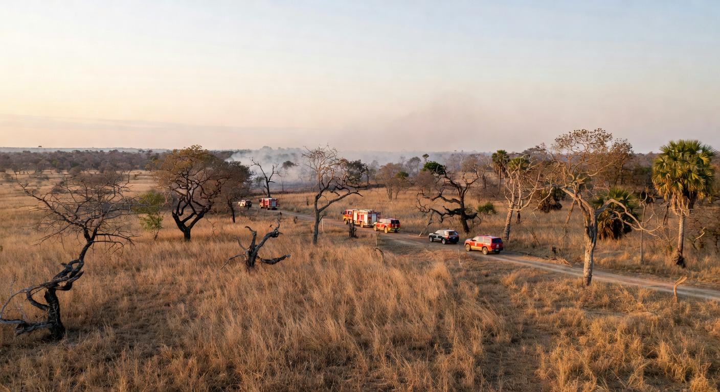 Operação Verde Vivo no Cerrado do DF para combate a incêndios