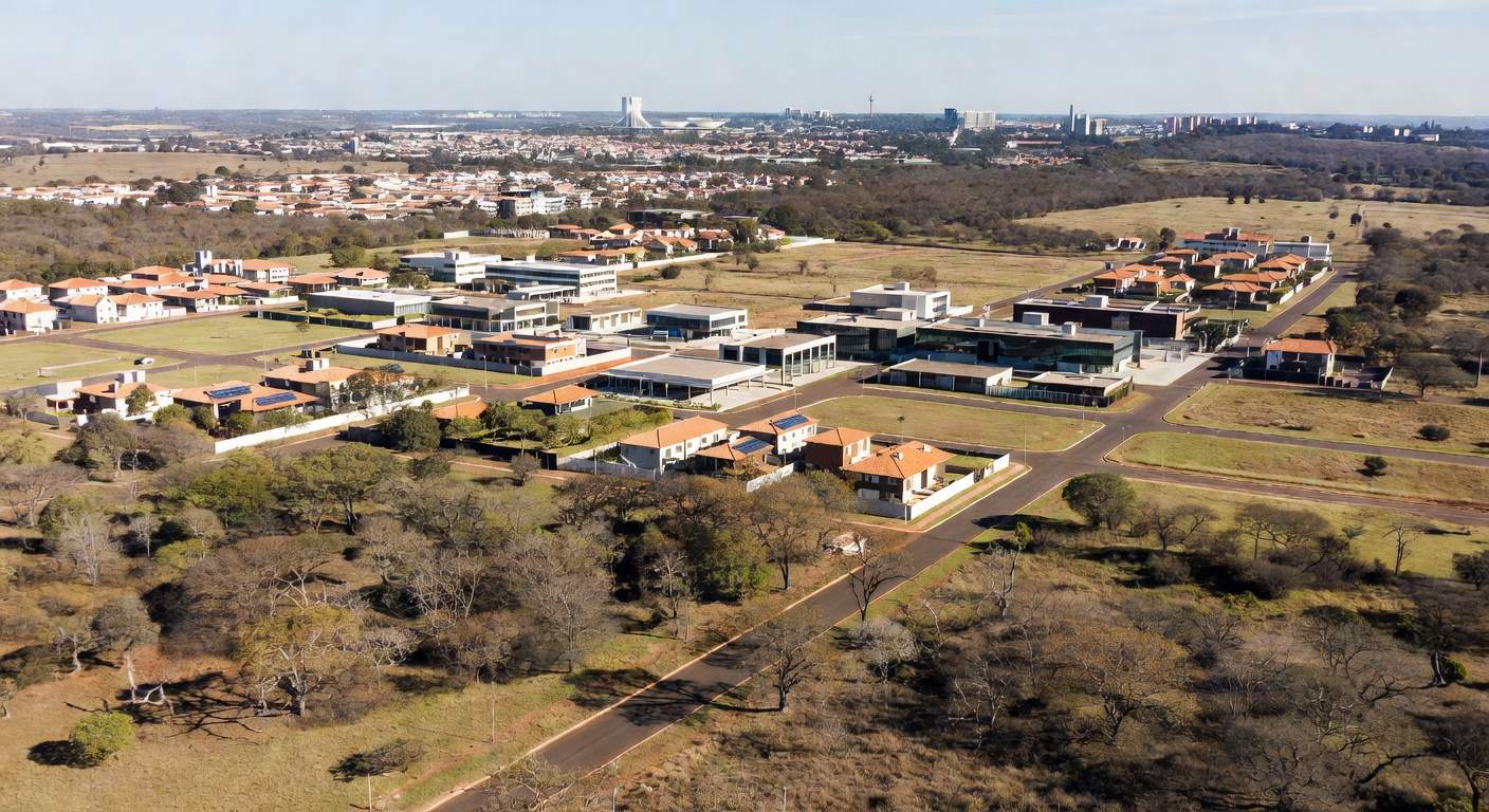 Regiões administrativas Ponte Alta e 26 de Setembro em Brasília