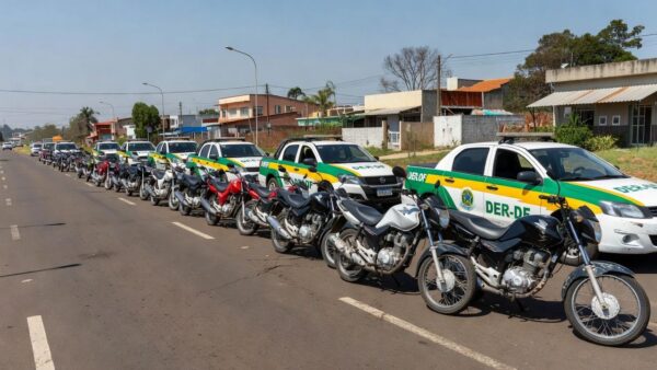 Operação DER-DF apreende motos e flagra veículo adulterado na EPPL em Brasília