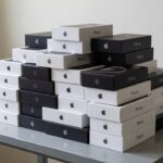 Caixas de iPhones apreendidos pela PMDF no Gama