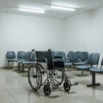 Sala de espera vazia em UPA do Distrito Federal