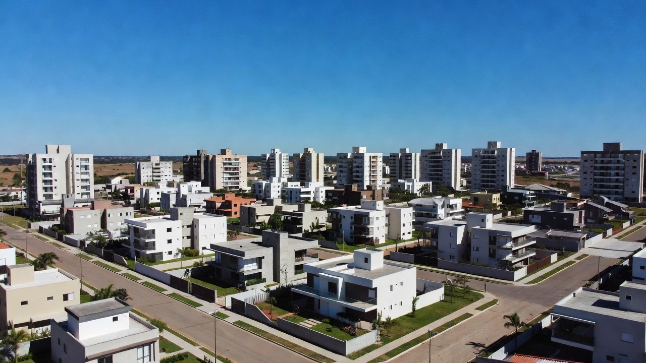 Conjunto de edifícios residenciais em Brasília para licitação de imóveis da Terracap