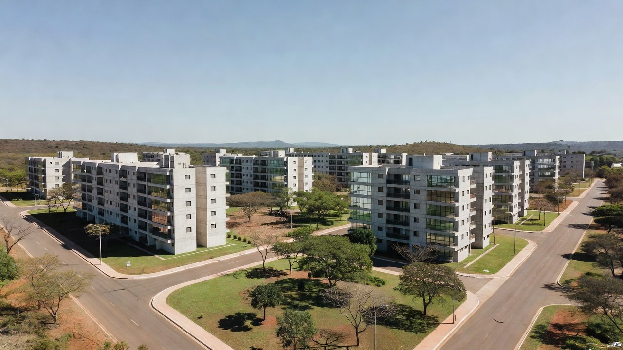 Conjunto de apartamentos do Itapoã Parque entregues pelo GDF em Brasília