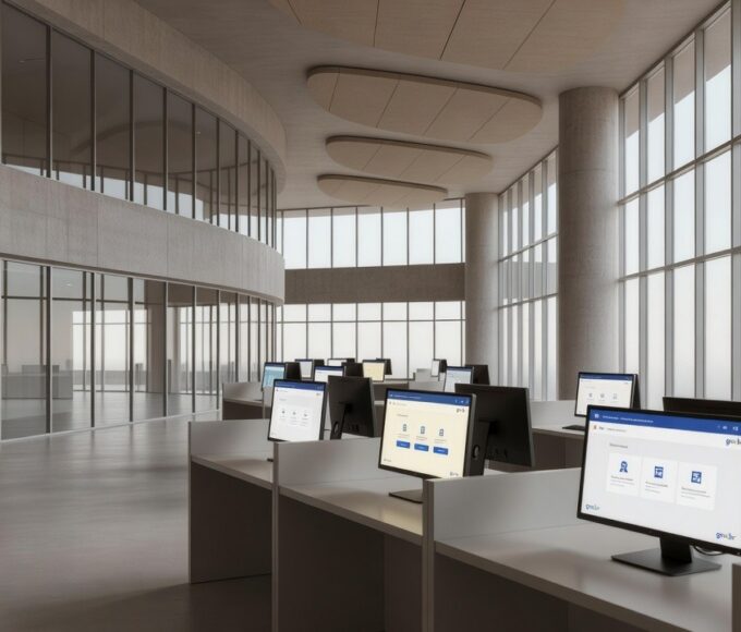 Portal digital de serviços públicos do GDF com recursos de acessibilidade