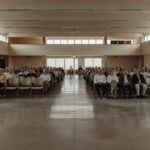 Auditório em Brasília para evento de prevenção à violência com idosos