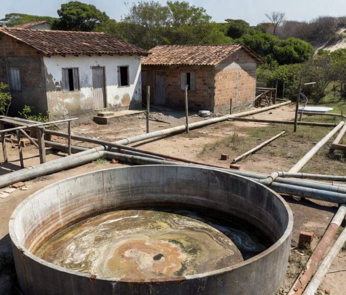Infraestrutura de saneamento deteriorada em São Sebastião após décadas de negligência