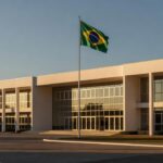 Prédio de escola cívico-militar em Brasília