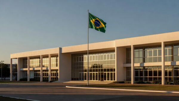 Prédio de escola cívico-militar em Brasília