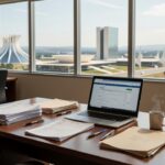 Escritório em Brasília representando vagas de emprego no DF