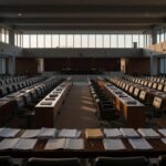Fachada da CLDF em Brasília simbolizando semestre com avanços modestos e promessas acumuladas
