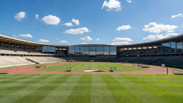 Instalação esportiva no Distrito Federal para surdodesporto