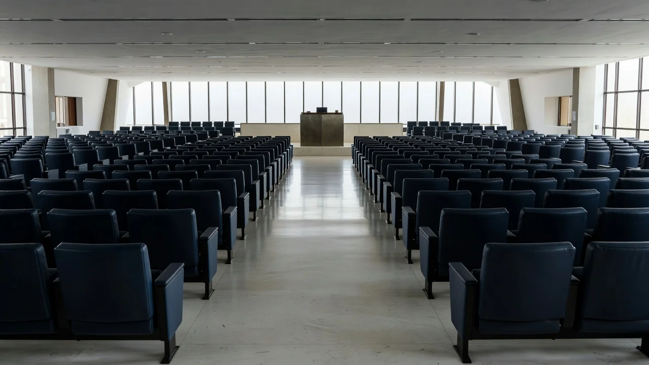 Plenário da CLDF em Brasília durante tramitação de projeto sobre Defensoria Pública do DF