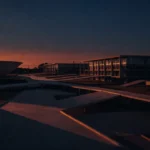 Campus da UnB em tons escuros representando resistência e rankings