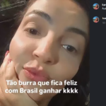 Imagem capturada do perfil de Karine Santana