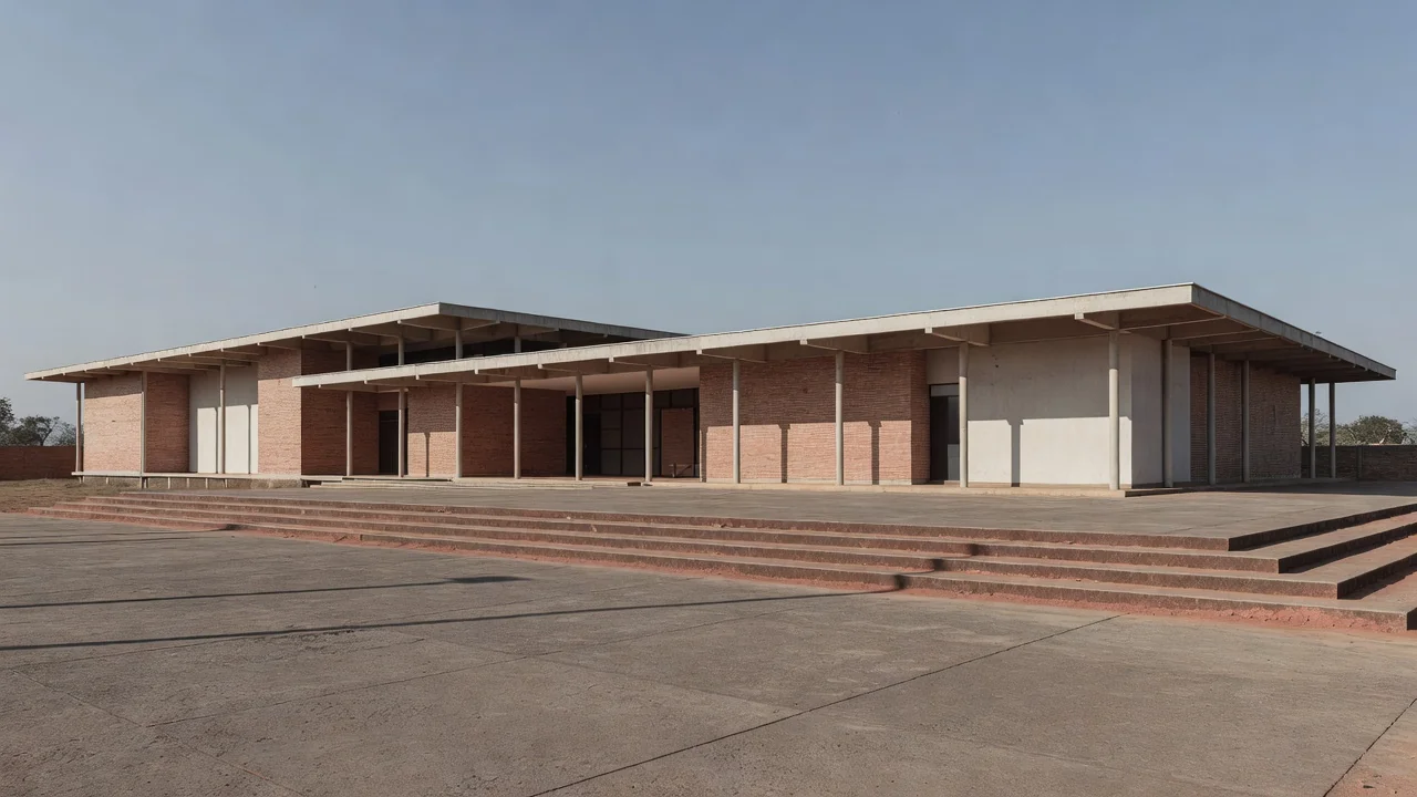 Fachada da Defensoria de Taguatinga fechada para obras do GDF